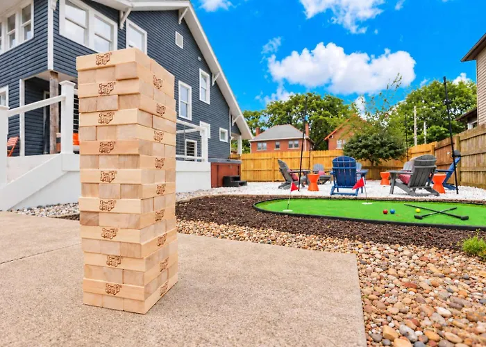 The 614 Club Pool Hot Tub Fire Pit Games *
